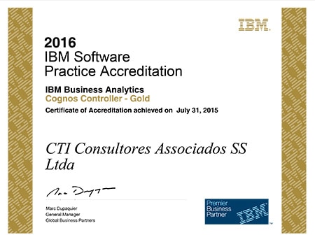 Acreditação IBM Software Practice Accreditation